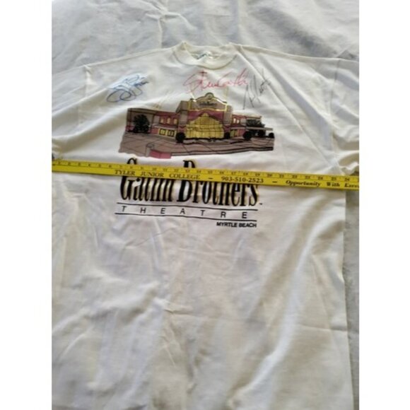 Gatlin Brothers Signed T-Shirt XXL Autographed Myrtle Beach - Picture 8 of 16